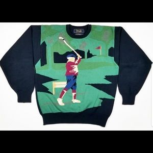 VTG Hipster golf sweater supreme Streetwear swag